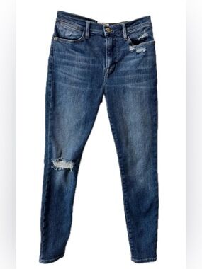 FRAME Le High Skinny Jeans Size
28 High Rise Stretch Denim